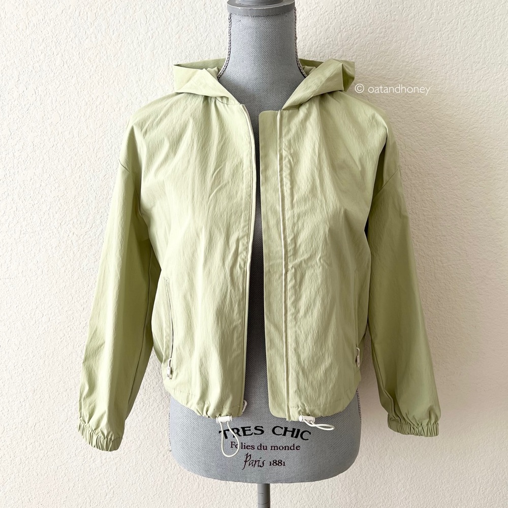 Madewell Hiking Hoodie Crop Jacket